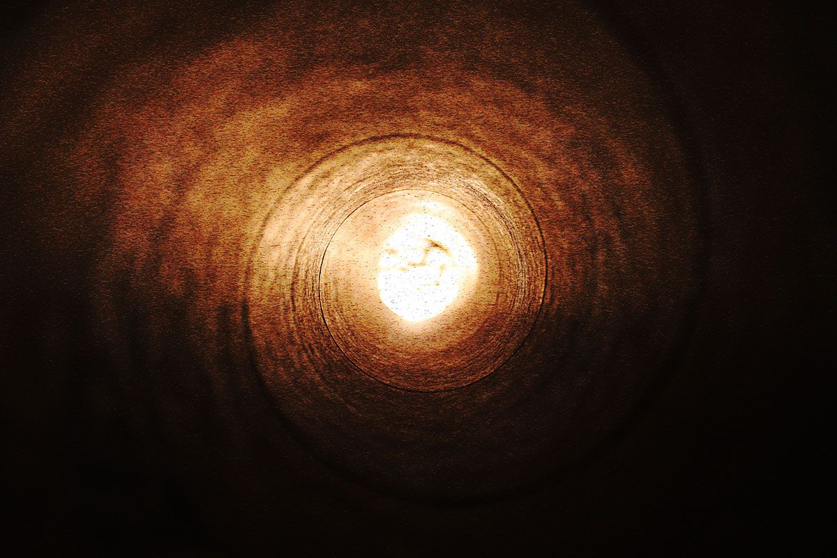 Licht im Tunnel